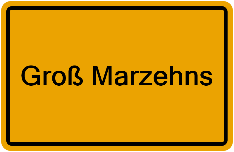 Handelsregisterauszug Groß Marzehns